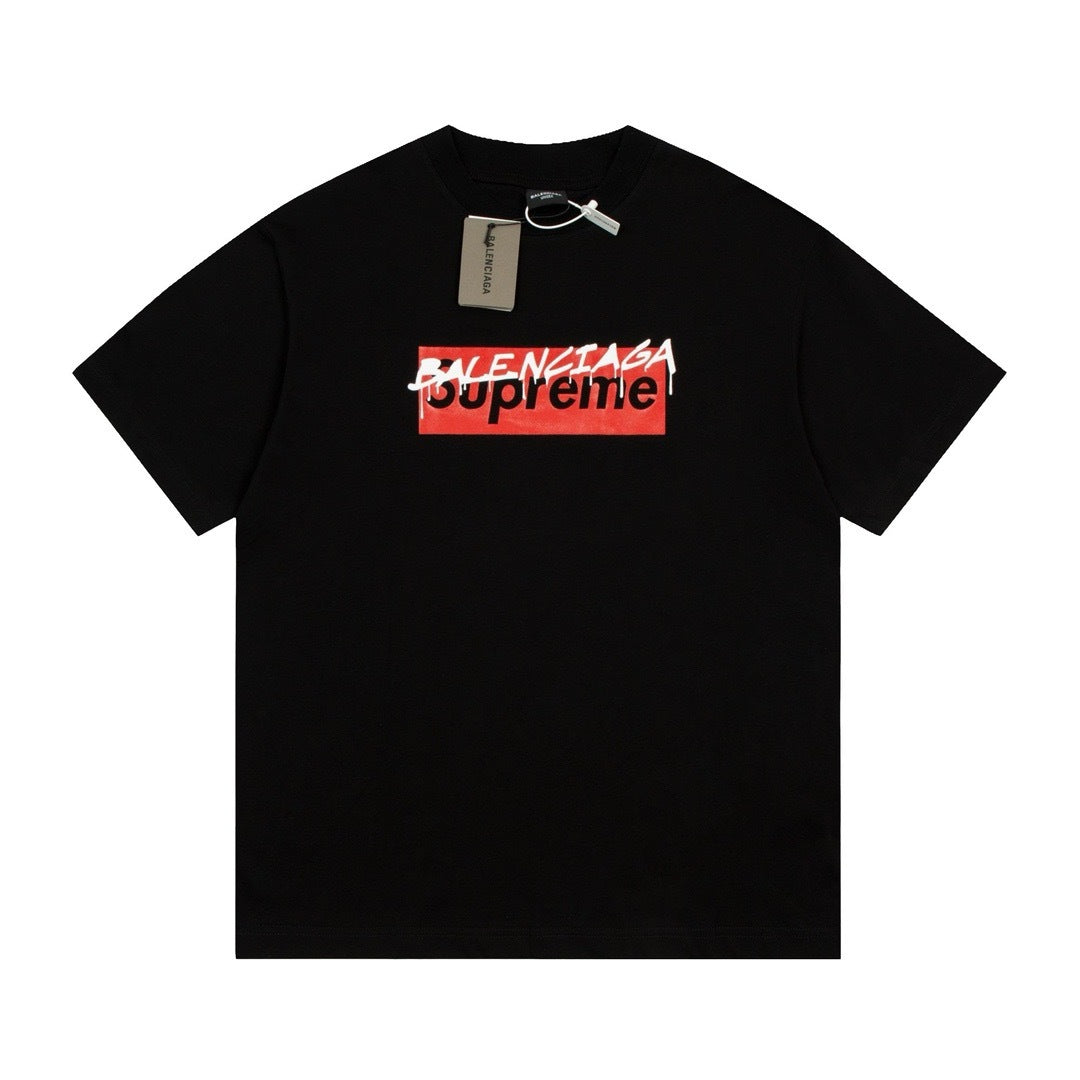 BALENCIAGA X Supreme - T-shirt in Cotone