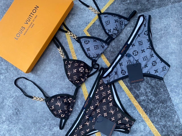 Bikini con motivo Monogram grafico - Louis Vuitton - IperShopNY