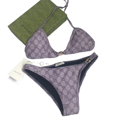 Gucci - Bikini con stampa GG - IperShopNY