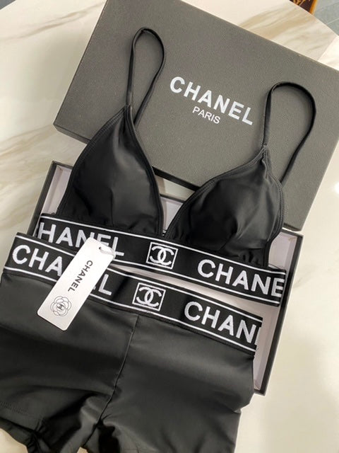 Chanel - Two-piece shorts swimsuit – IperShopNY
