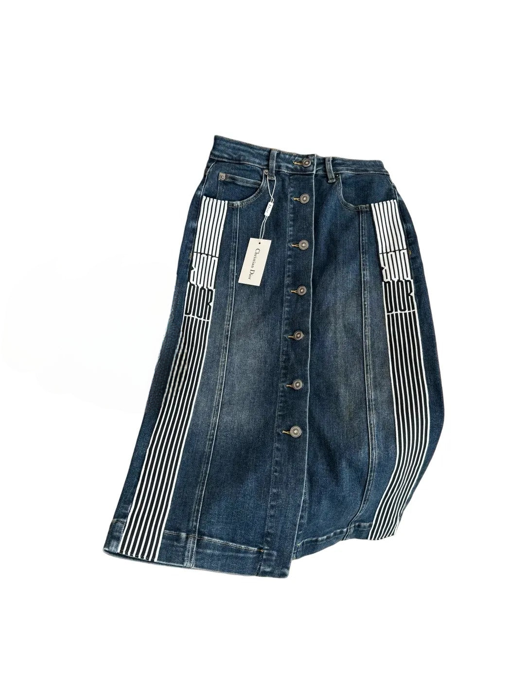Dior - Gonna lunga in Denim