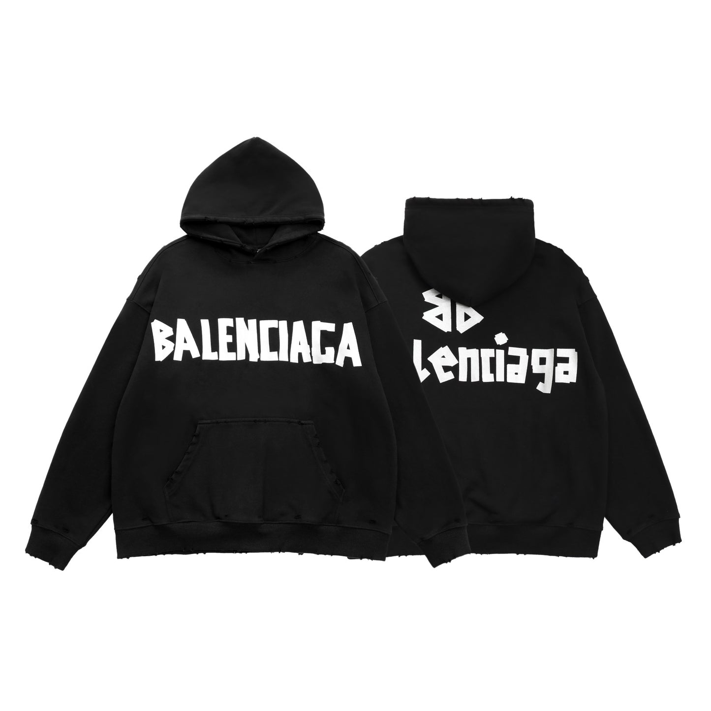 BALENCIAGA - Felpa con Cappuccio