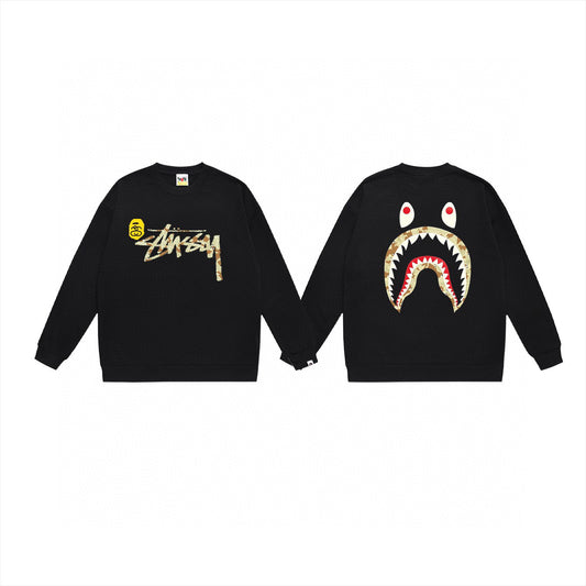 A BATHING APE - Felpa con stampa