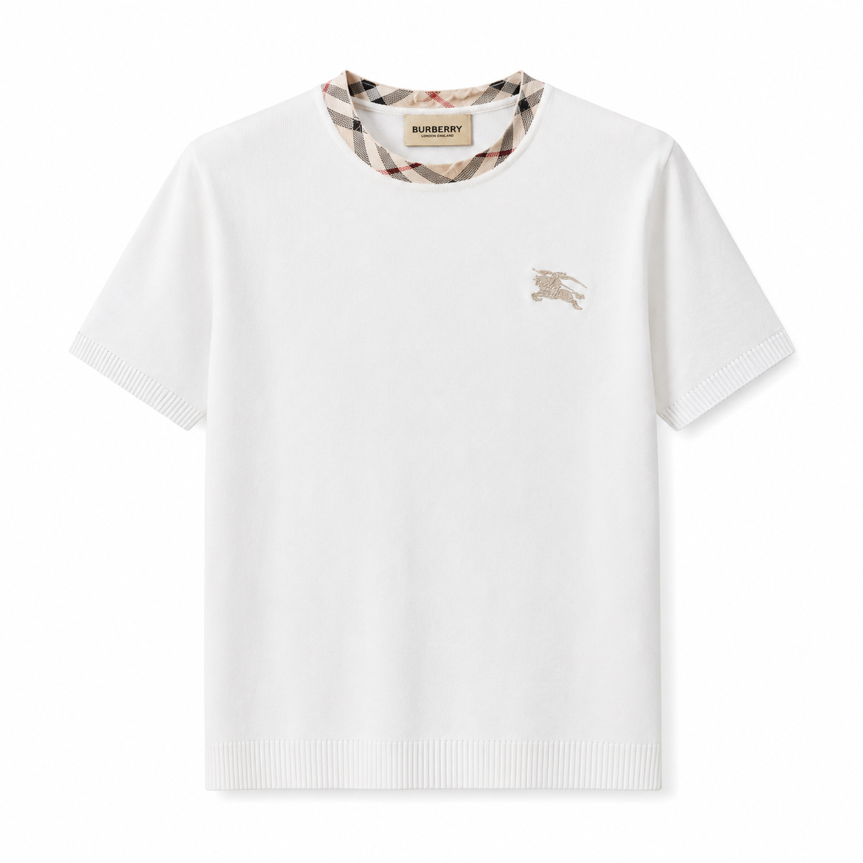 BURBERRY - T-Shirt in cotone
