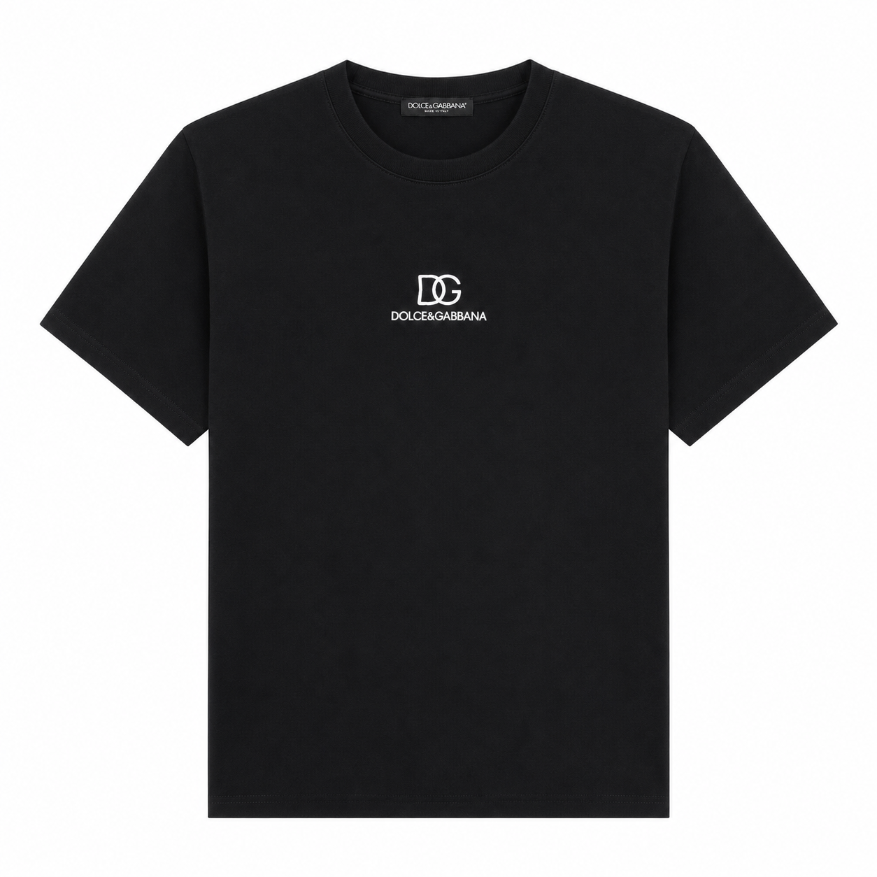 Dolce & Gabbana - T-shirt Girocollo in Cotone