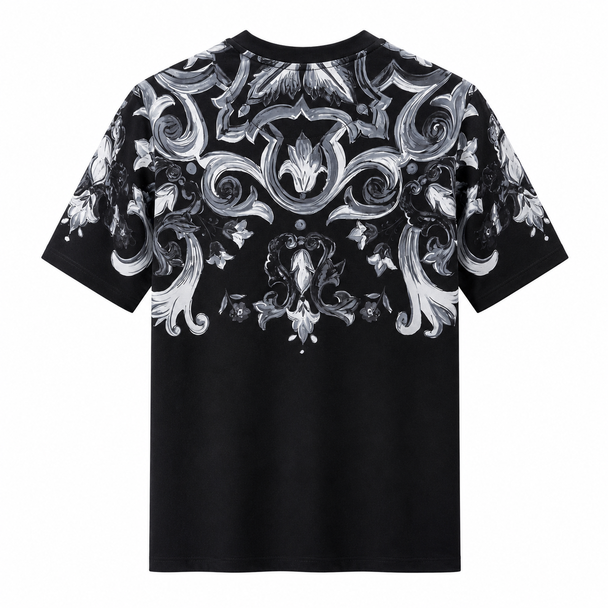 Dolce & Gabbana - T-shirt Girocollo in Cotone