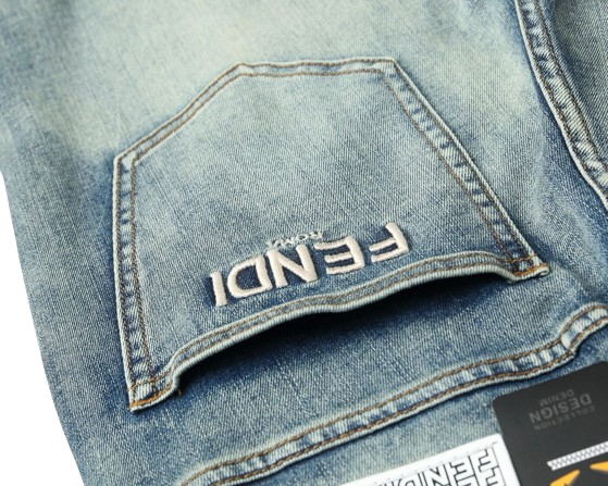FENDI - Jeans in denim