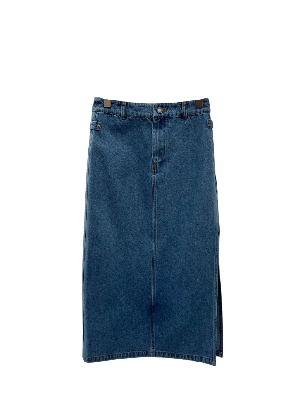 Louis Vuitton - Gonna lunga in Denim