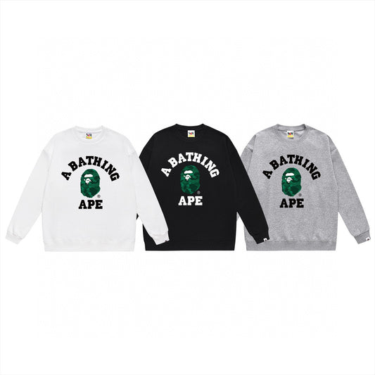 A BATHING APE - Felpa con stampa