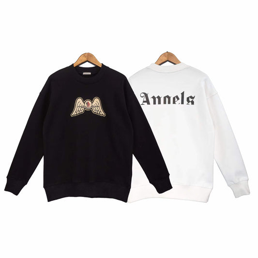 Moncler x Palm Angels Sweatshirt mit Rundhalsausschnitt