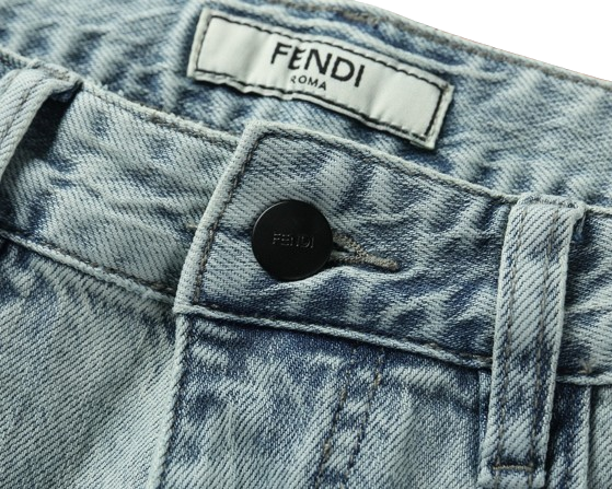 FENDI - Jeans in denim