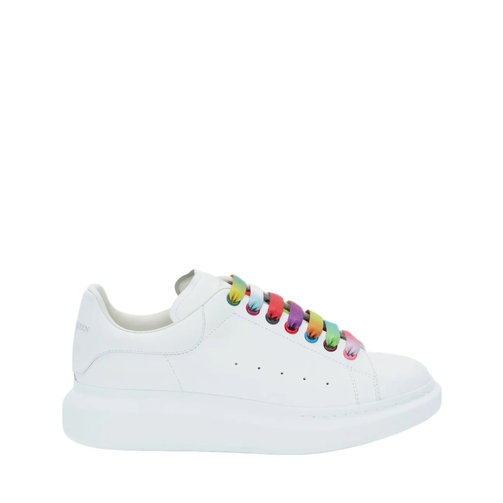 ALEXANDER McQUEEN - Sneakers Oversize in Bianco Mix