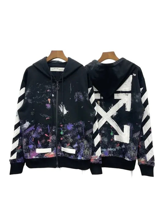 OFF-WHITE - Felpa con cappuccio