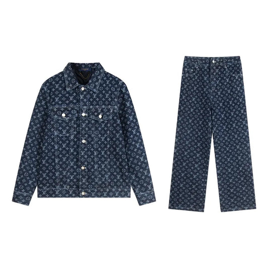 Louis Vuitton - Completo in Denim