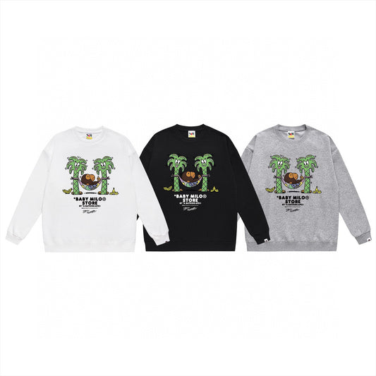 A BATHING APE - Felpa con stampa