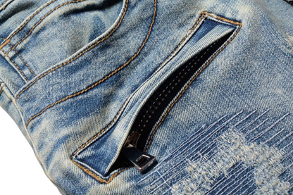 BALMAIN - Jeans in denim