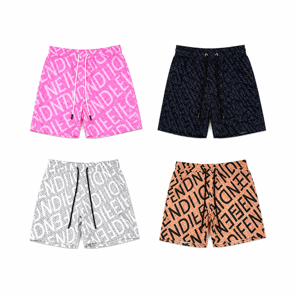 FENDI - Costume da Bagno Pantaloncino