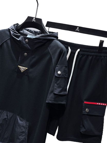 PRADA - Completo T-shirt e pantaloncini