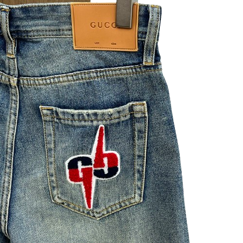 GUCCI - Bermuda Jeans Denim