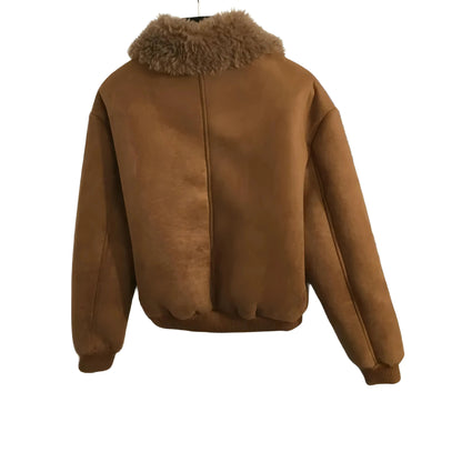 MIU MIU Cropped nylon down jacket 