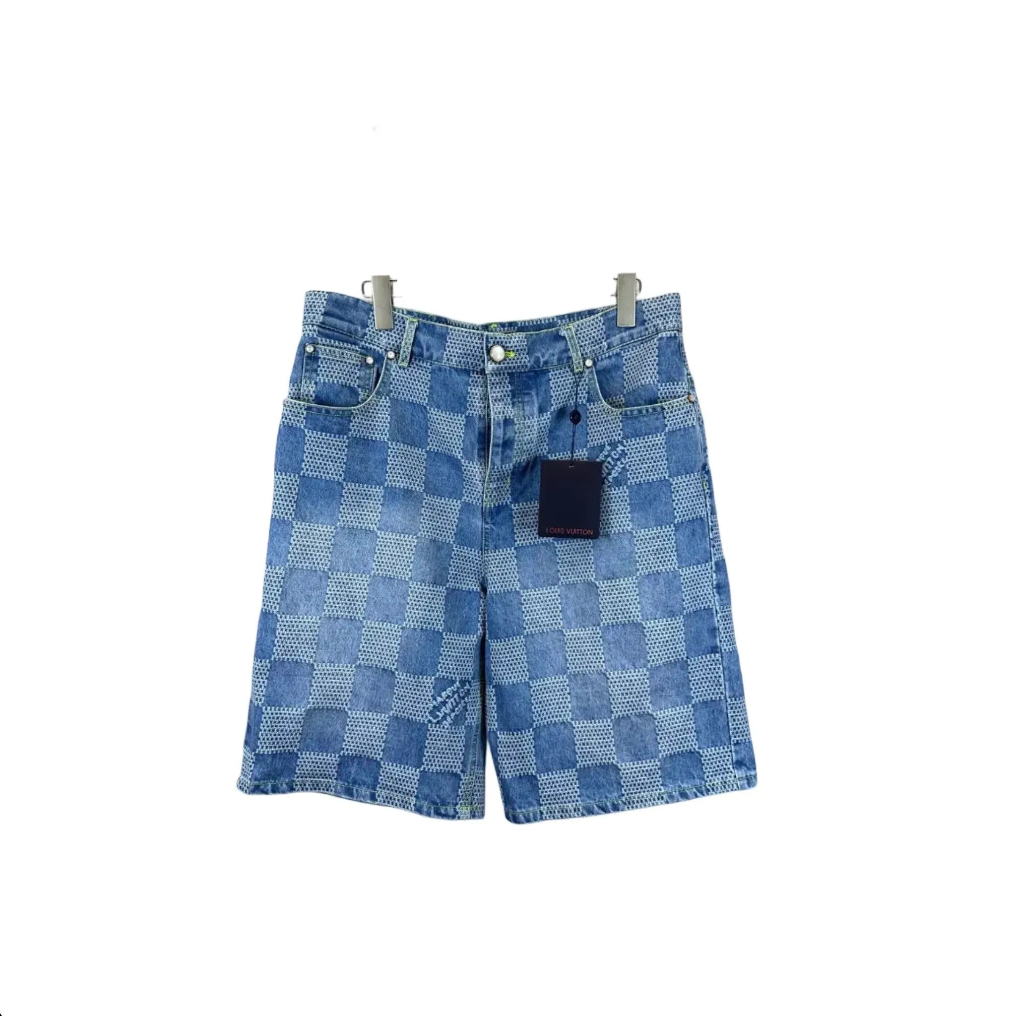 Louis Vuitton - Completo in Denim Camicia e Pantaloncini