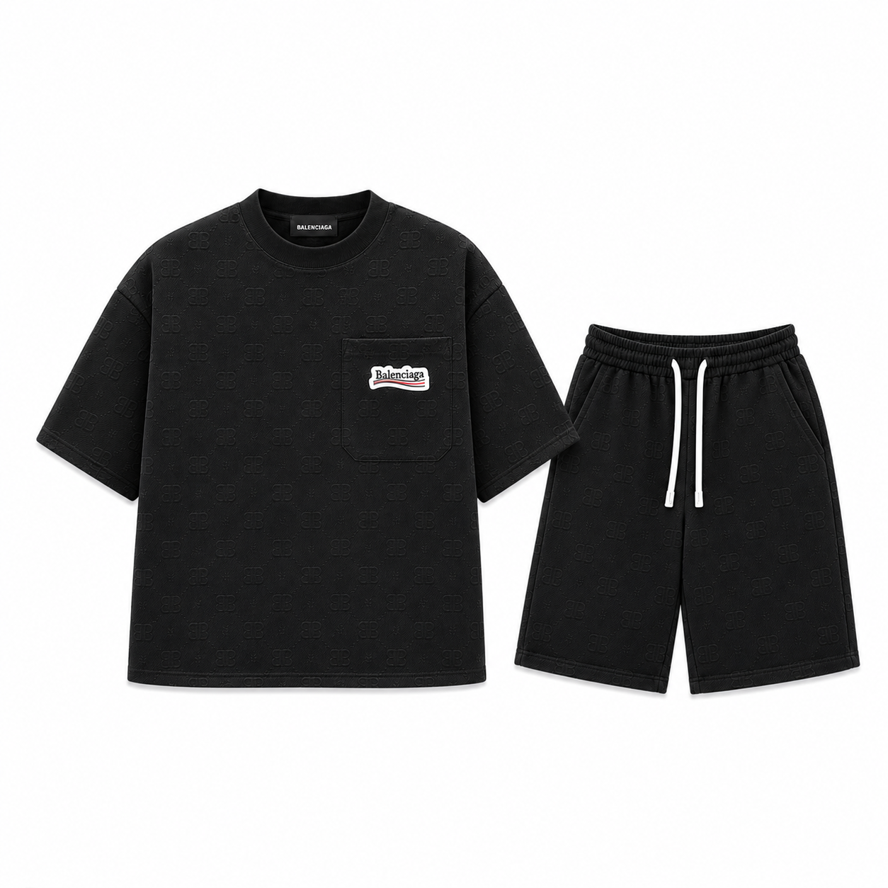 BALENCIAGA - Completo T-Shirt e Pantaloncini