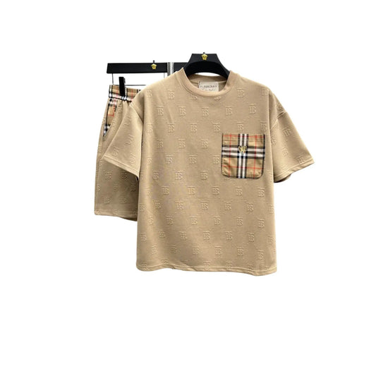 BURBERRY - Completo Pantaloncini e T-Shirt