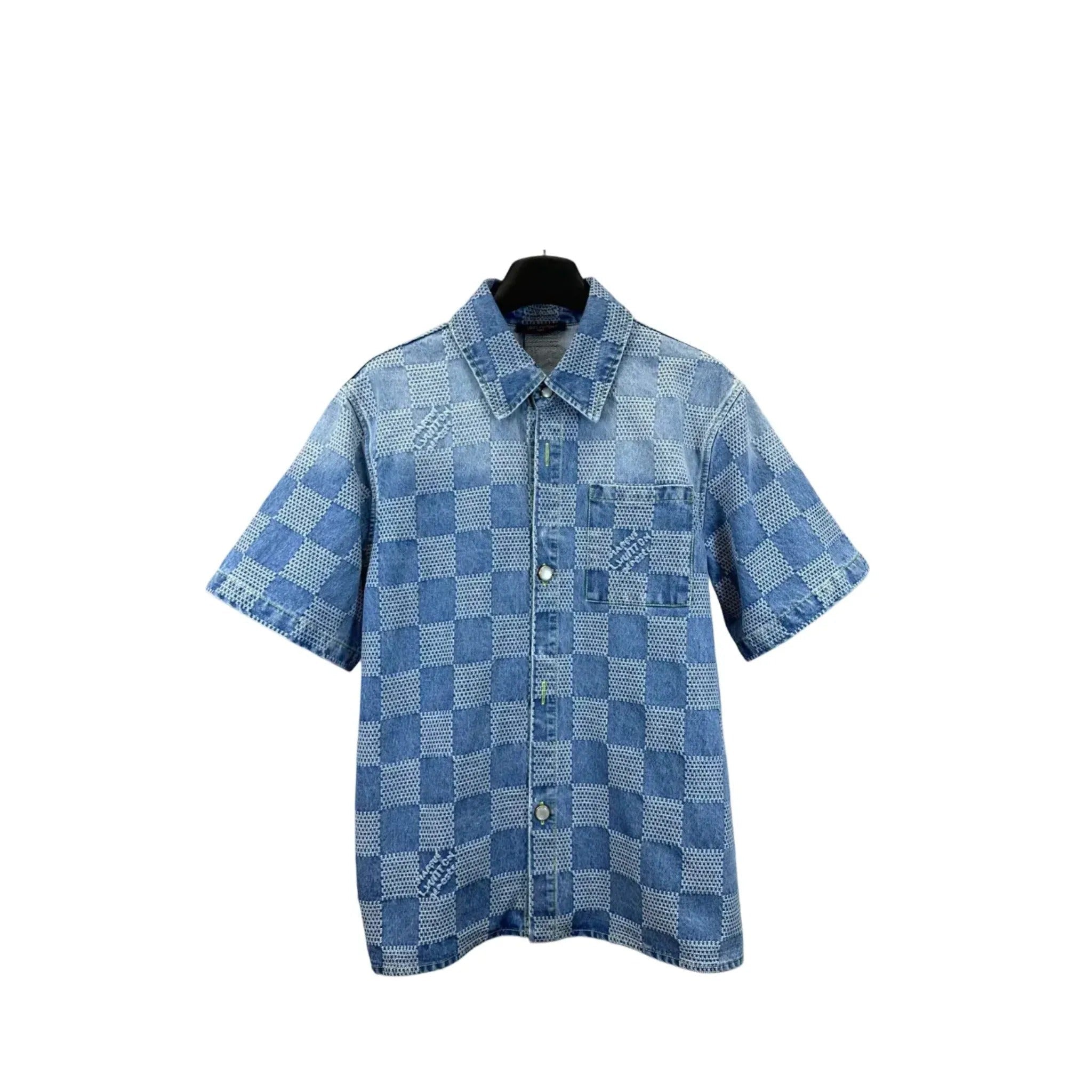 Louis Vuitton - Completo in Denim Camicia e Pantaloncini
