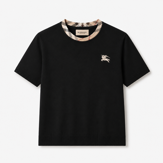 BURBERRY - T-Shirt in cotone