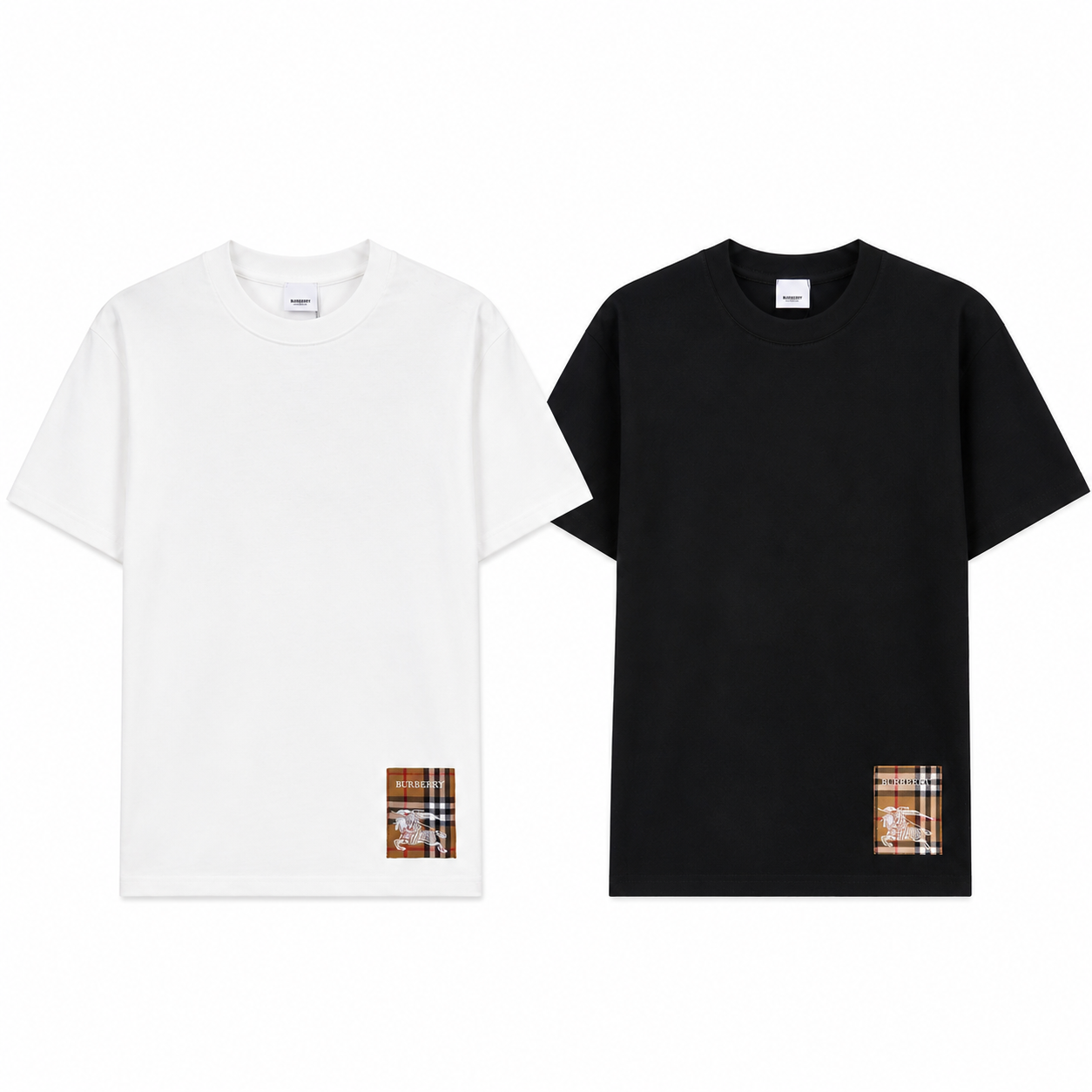 BURBERRY - T-Shirt in cotone