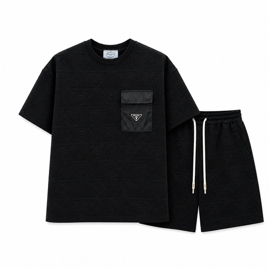 Prada - Completo T-shirt e Shorts in cotone