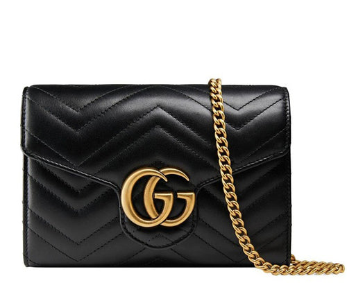 GUCCI - Borsa GG Marmont in Pelle Matelassé - IperShopNY