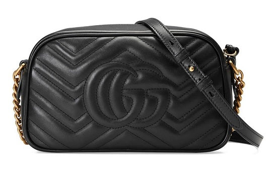 GUCCI - Borsa GG Marmont in Pelle Matelassé - IperShopNY