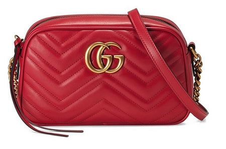 GUCCI - Borsa GG Marmont in Pelle Matelassé - IperShopNY