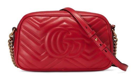 GUCCI - Borsa GG Marmont in Pelle Matelassé - IperShopNY